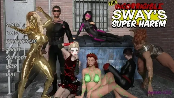 Sway’s Super Harem (old The Incorrigible Sway) 0.5.0 Game Walkthrough Download for PC, Mac, Android